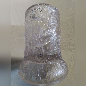 Monkey Glass Toothpick Holder from 1890s